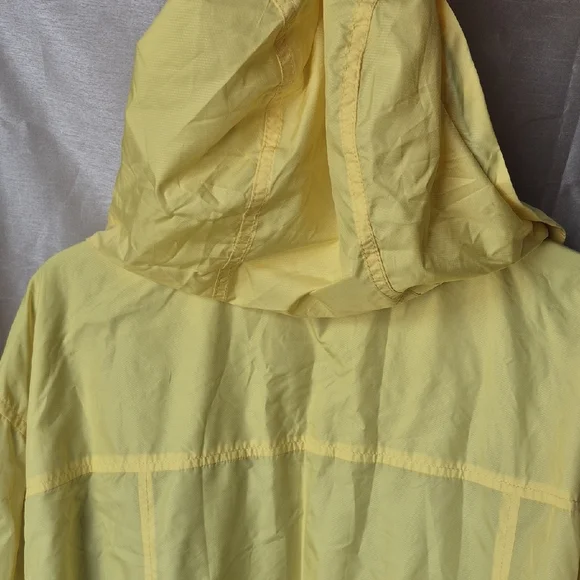 DKNY Men's Vibrant Yellow Windbreaker- XXL - Picture 14 of 15
